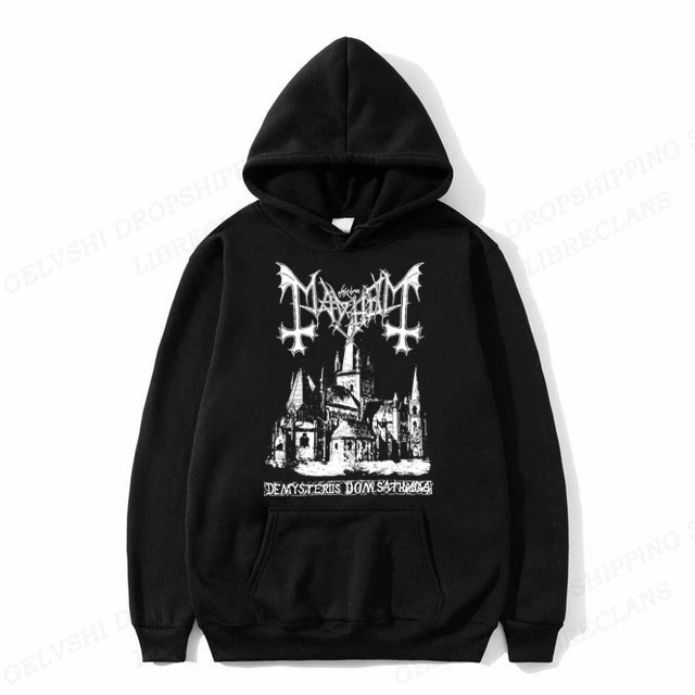 

Mayhem Deathcrush Hoodie Men Fashion Hoodie Hip Hop Hoodies Boy Coats Women Sweatshirts y2k Clothes Rapper