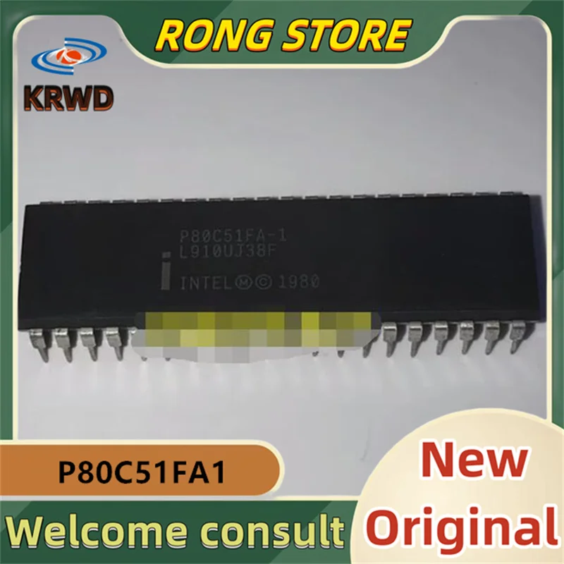 

5 шт. P80C51FA-1 новый и оригинальный P80C51FA1 P80C51FA DIP40