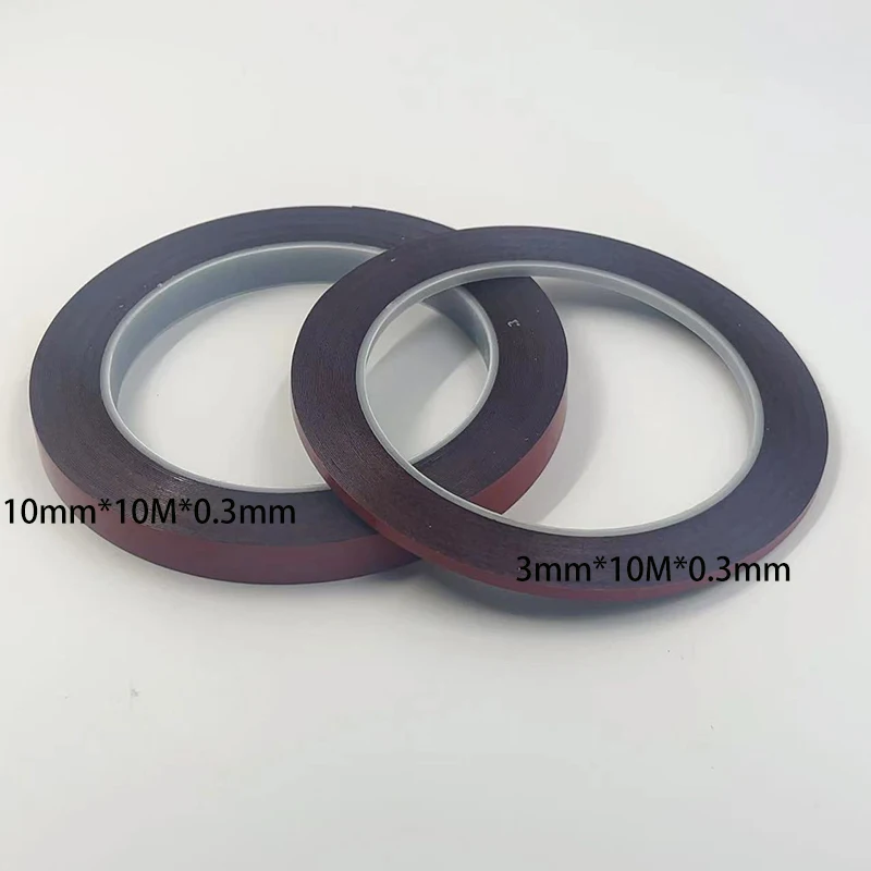 10MM 3MM Red Film Black Adhesive High Adhesion Double Sided Tape Computer Mobile Phone Screen Sealing Mobile Phone Repair