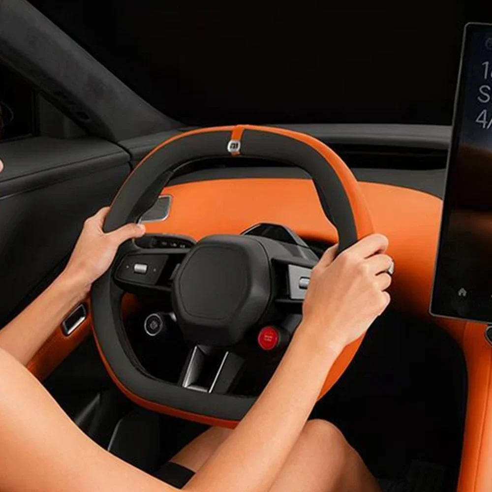 Car Steering Wheel Cover For Xiaomi YU7 Four Season Universal Ultra-thin Breathable Handlebar Cover Interior Accessories