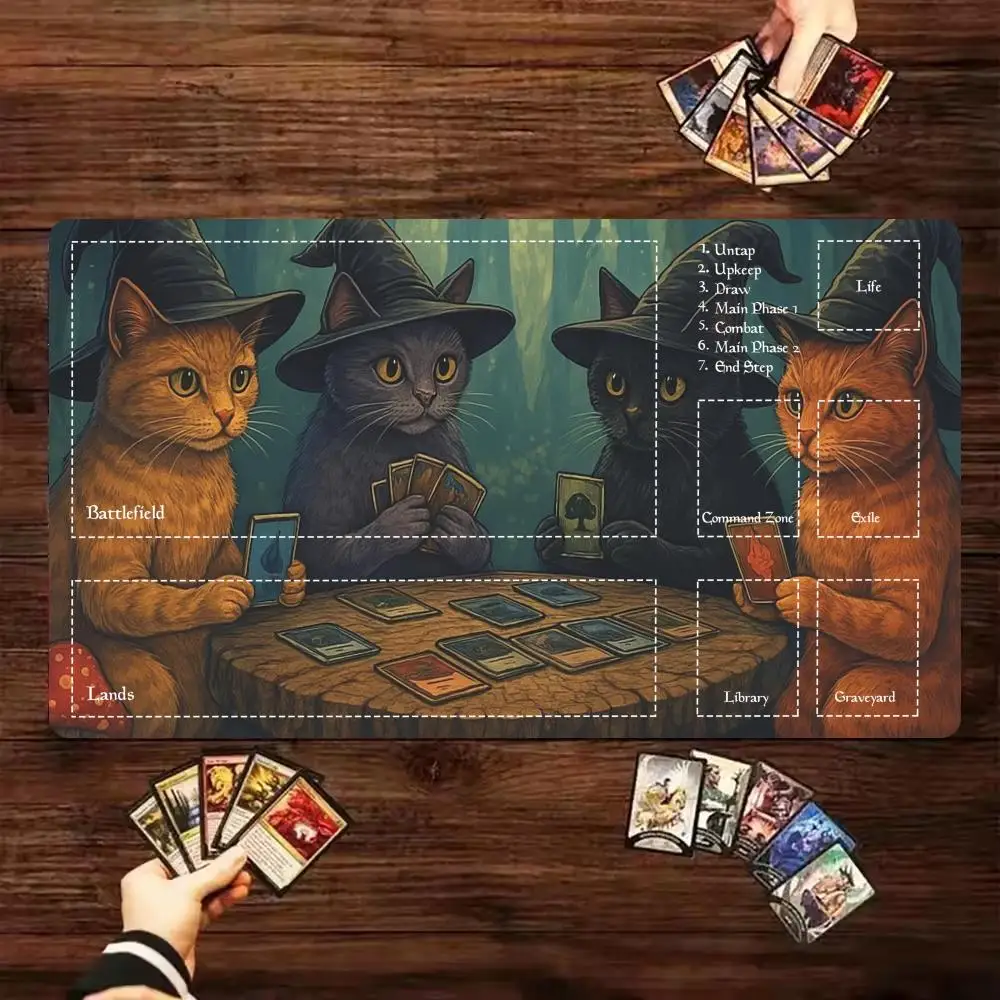 Cat Magician MTG PlayMat Review: Why This 24x14 Design Is My New