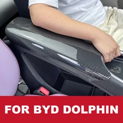 For Byd Dolphin 2022 2023 Abs Auto Console Armrest Box Panel Car Central Armrest Boxs Cover Protective Accessories
