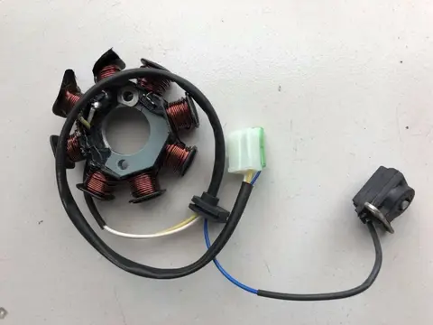 8 Coil Stator DC Magneto Alternator Stator For Chinesse GY6 125 QJ Keeway Scooter Honda Yamaha ATV Motorcycle Moped Part