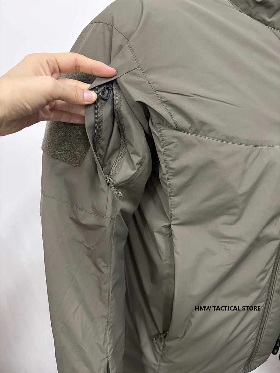 سترة قطنية ذات ياقة واقفة من النسخة العسكرية مقاومة للرياح والرذاذ ومقاومة للماء وخفيفة الوزن ودافئة للرجال #6
