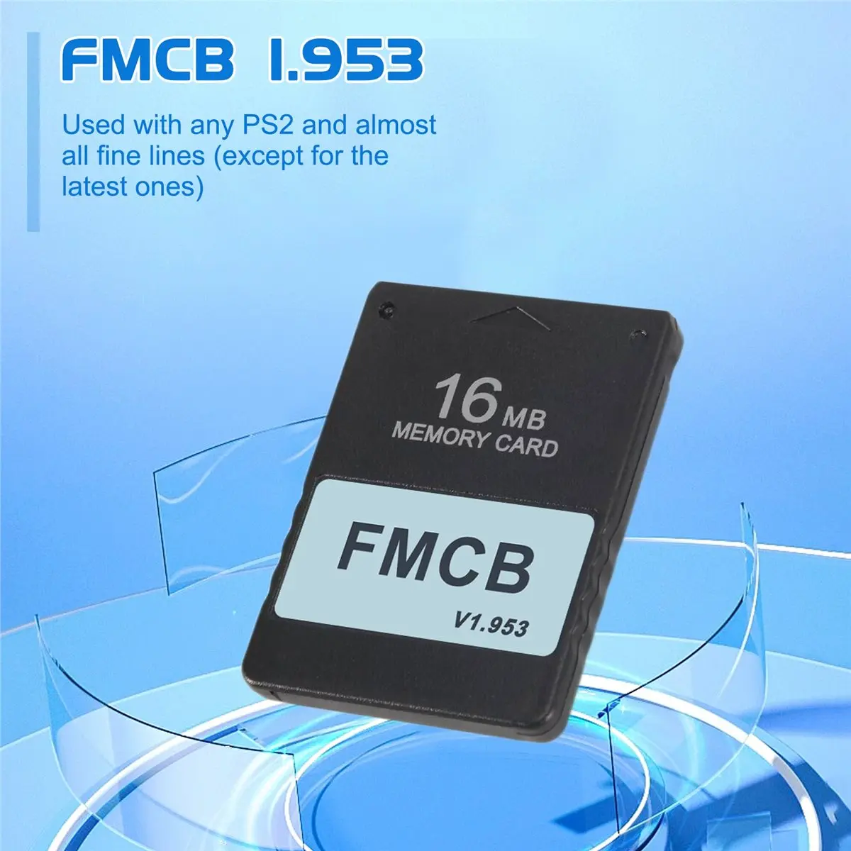 Cmpt And Acce Store Offer PC Accessories FMCB McBoot Card V1.953 for Sony PS2 Playstation-2 Memory Card(16MB)