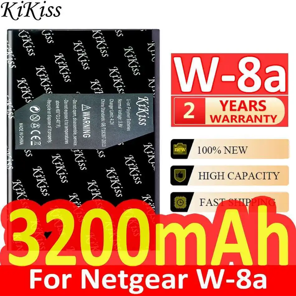 

Stable 3200mAh For Netgear W-8a Router Battery Durable