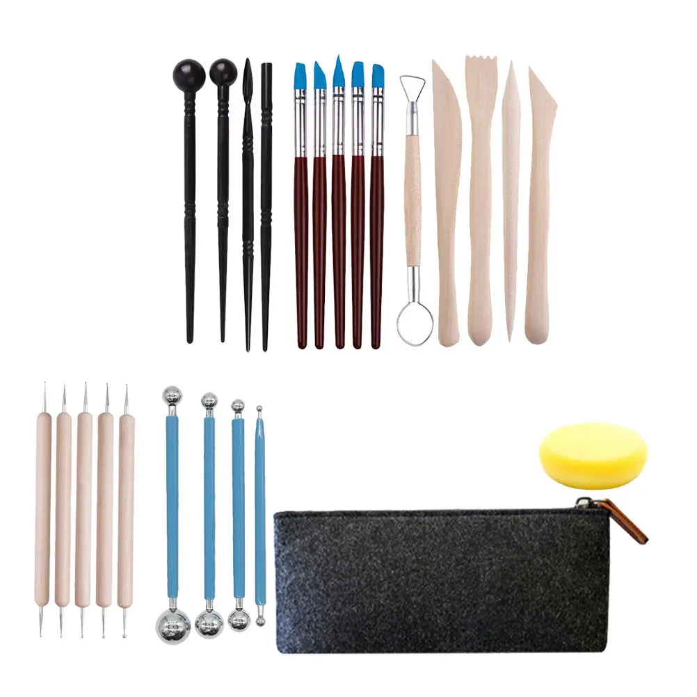 

1 set Clay Sculpting Tools Set Carving Tool Pottery Modeling Scraper Clay Tools Beginners Crafting Supplies Diy Projects