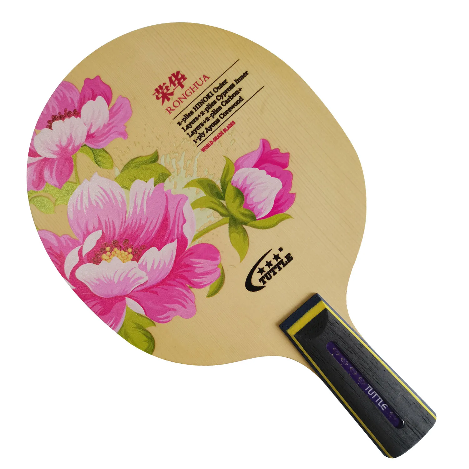 

Original TUTTLE RONGHUA Table Tennis Blade Ping Pong Bat Paddle Racket