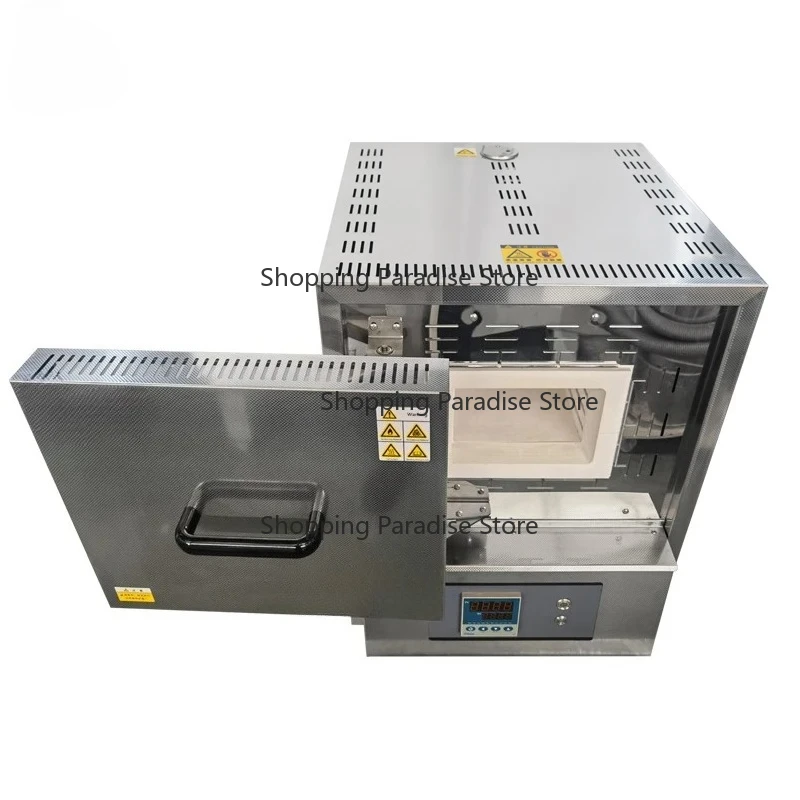 Ceramic Fiber Muffle Furnace 1000°C Energy Efficient Electric Lab Furnace for Material Testing