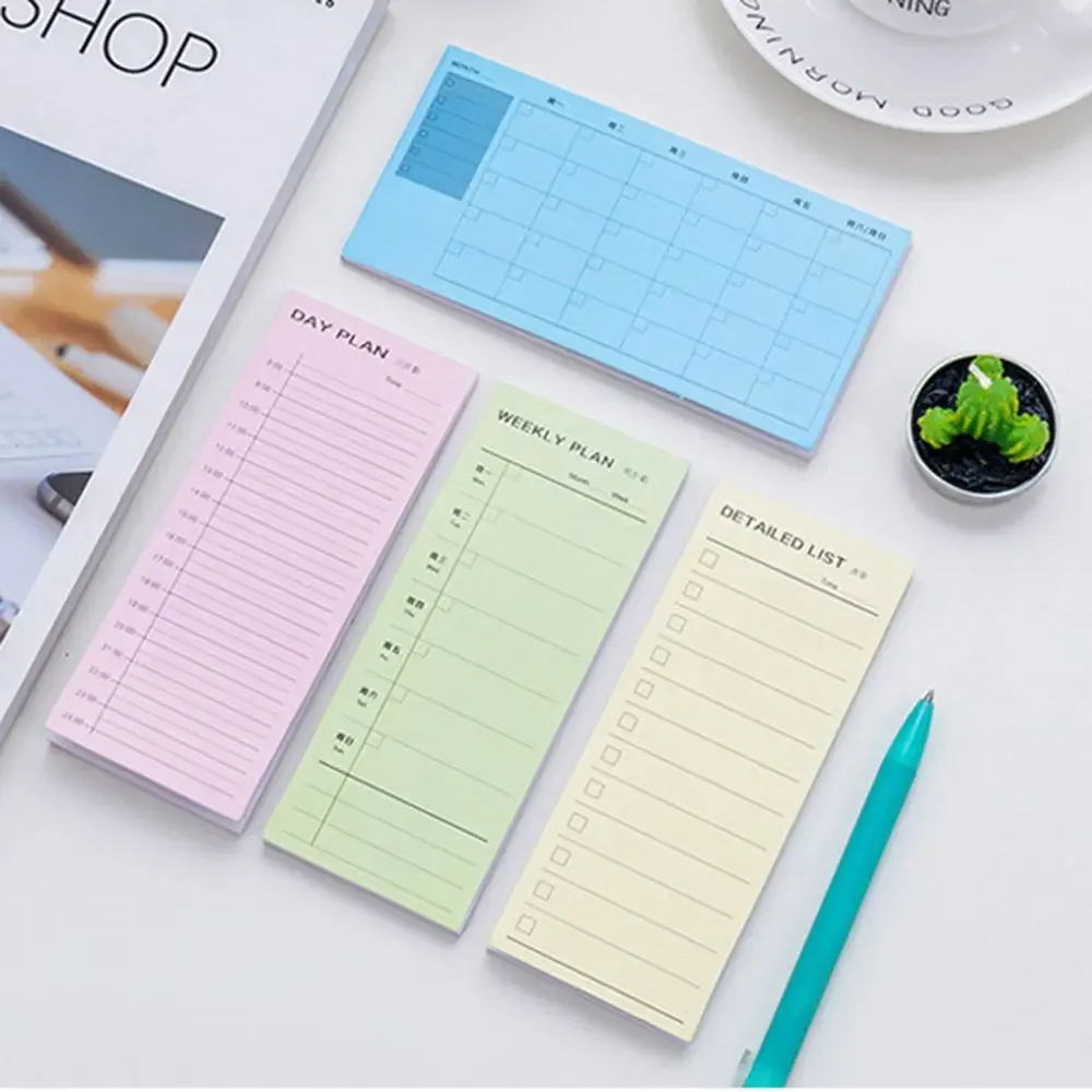 Day Plan Week Plan Month Plan More Detailed List Notebook Notepad Copybook Daily Memos Planner Journal Office Stationery 2022