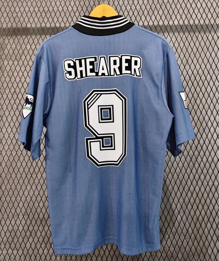 1996-97 Newcastle Alan Shearer Retro Football Jersey Shirt, Sports Fashion Tshirt, Breathable Quick Drying Sweatshirt Jersey