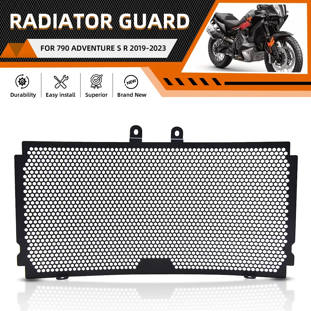 

For K-T-M 790 Adventure R 790Adv S 2019-2023 890 Adv 2020-2023 890Adv R Motorcycle Accessories Radiator Grille Guard Grill Cover