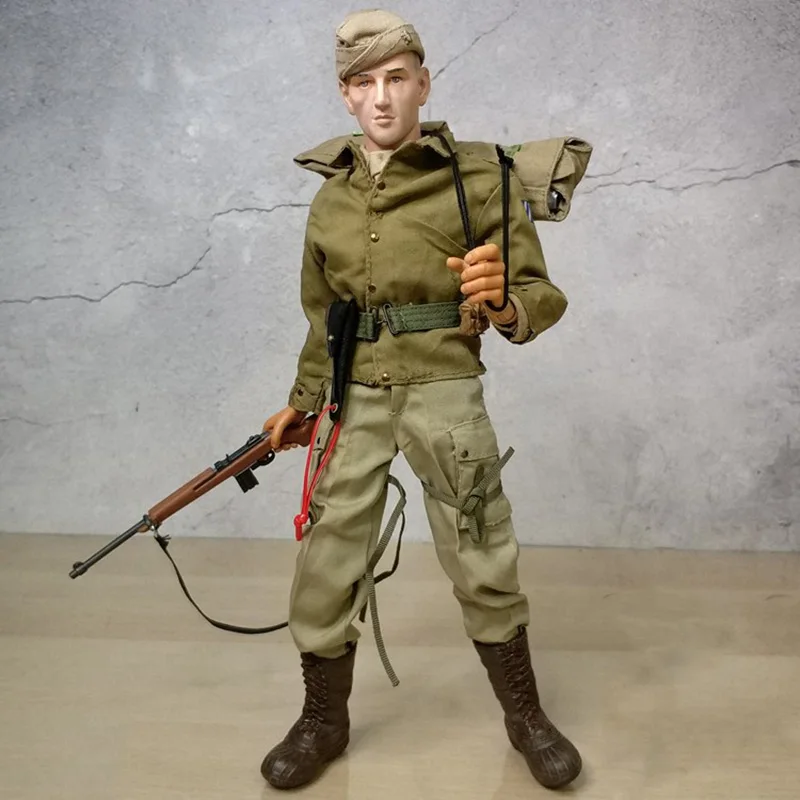 1/6 Scale WWII Marine Corps Action Figures Set 30cm bambola militare con vestiti modello di arma giocattoli hobbies collezione regalo