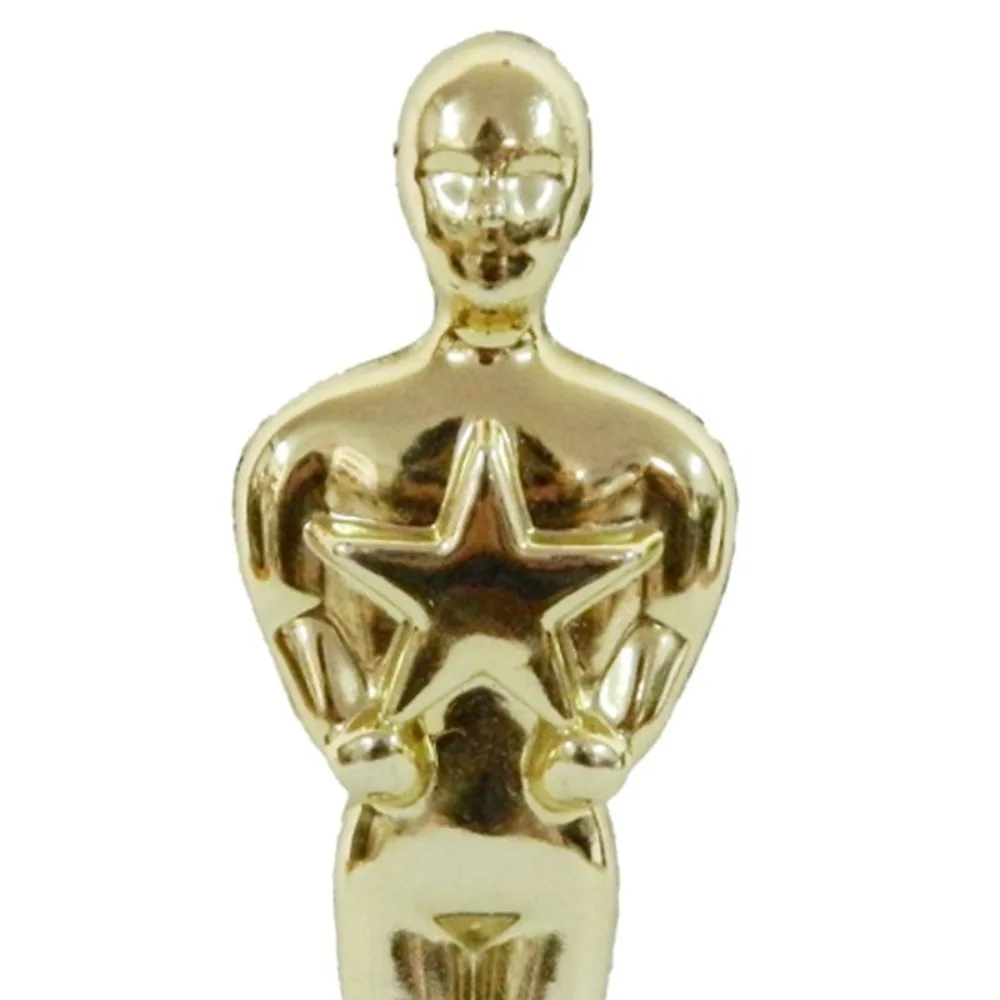 3Pcs Mini Oscar Statuette Mold Reusable Prop Cake Making Model Statuette Toy Magnificent Trophies Reward Children's Award Gifts