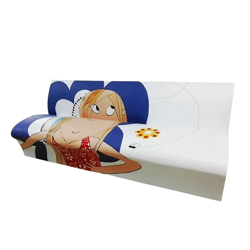 

FRP Painted Book Seat Commercial Chen Seat Park Square Rest Bench Internet celebrity Lounge Chair Furniture