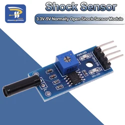 Normally Open Shock Sensor Module Vibration Sensor Module for Arduino Alarm Module