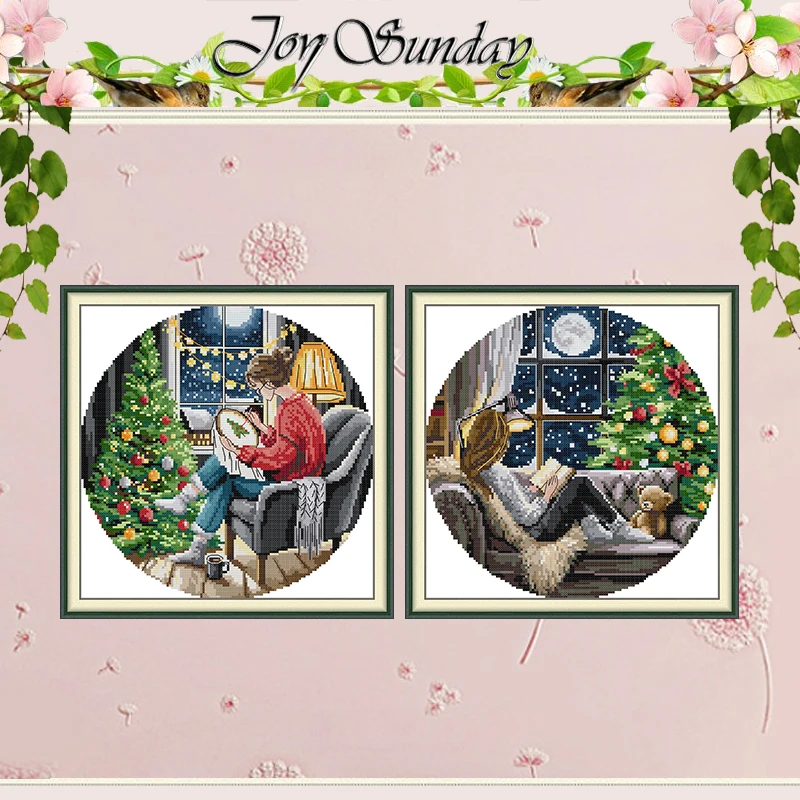 Рождественская елка и девочка узоры Набор для вышивки крестом 11CT 14CT 16CT HD штампованный набор для вышивки крестом Вышивка Рукоделие Рождественская елка и девочка узоры Набор для вышивки крестом 11CT 14CT 16CT HD штампованный набор для вышивки крестом Вышивка Рукоделие