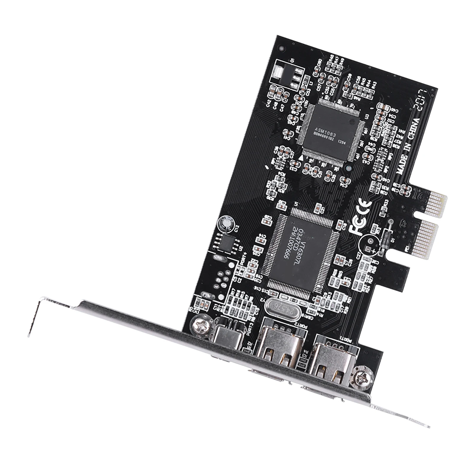 PCI-E PCI Express FireWire 1394a IEEE 1394-controllerkaart Stabiele hogesnelheidsgegevensoverdracht met Firewire-kabel Pcie-besturingskaart