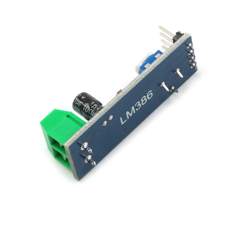 LM386 Audio Power Amplifier Module 200 Times Gain Amplifier Board mono Power Amplifier 5V-12V Input