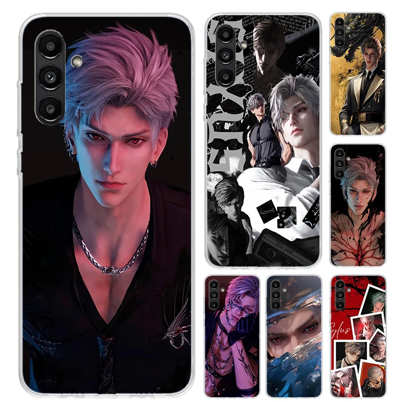 Love And Deepspace Sylus Phone Case for Samsung Galaxy A17 A16 A37 A26 A36 A57 A56 A15 A25 A35 A55 A14 A24 A34 A54 A13 A23 A33 A