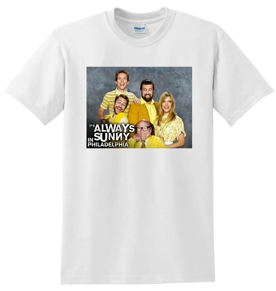 IT'S ALWAYS SUNNY IN PHILADELPHIA T SHIRT Season 1 2 3 4 5 SMALL MEDIUM LARGE  Anime Graphic T-shirts