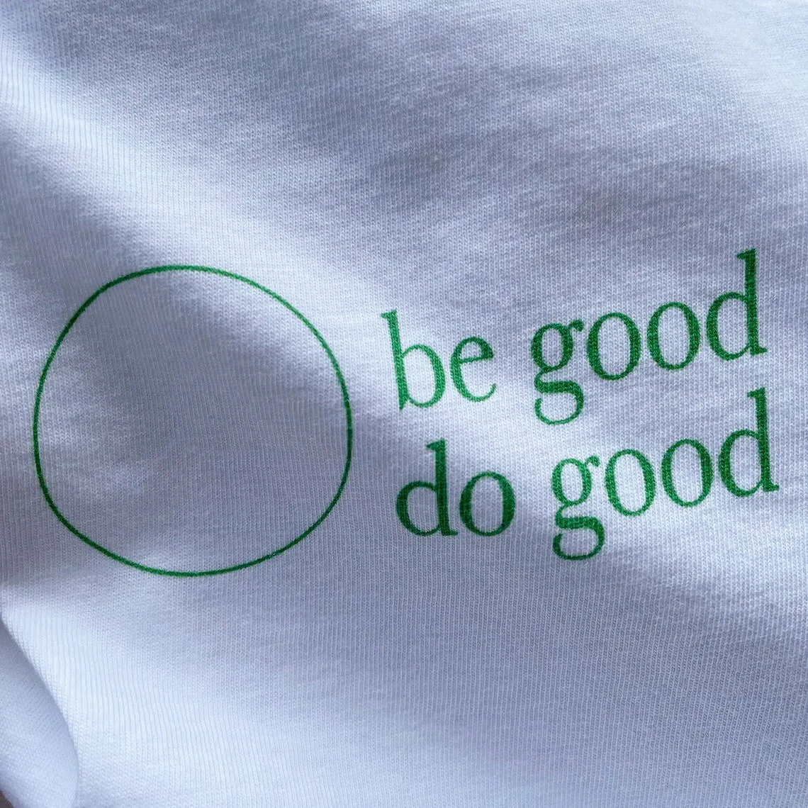 Be Good Do Good Letters Printing Graphic Tees Unisex Men Women Short Sleeve Loose Cotton Casual Outfits Aesthetic t Shirts