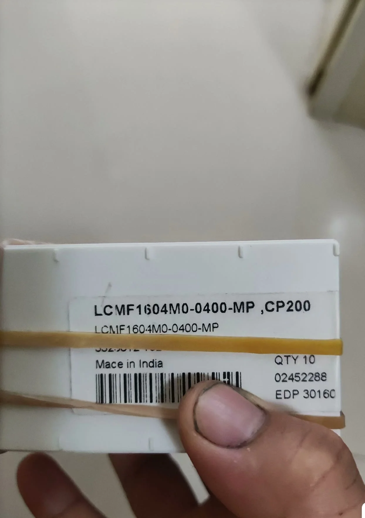 

Hard alloy cutting blades LCMF1604M0-0400-MP,CP200