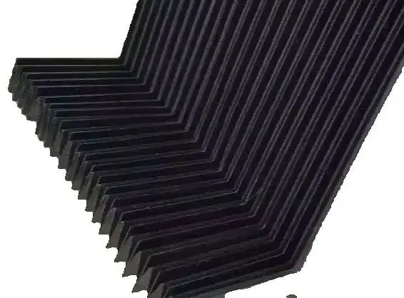 U shape lathe protection bellow cover, 260mm x 40mm x 500mm