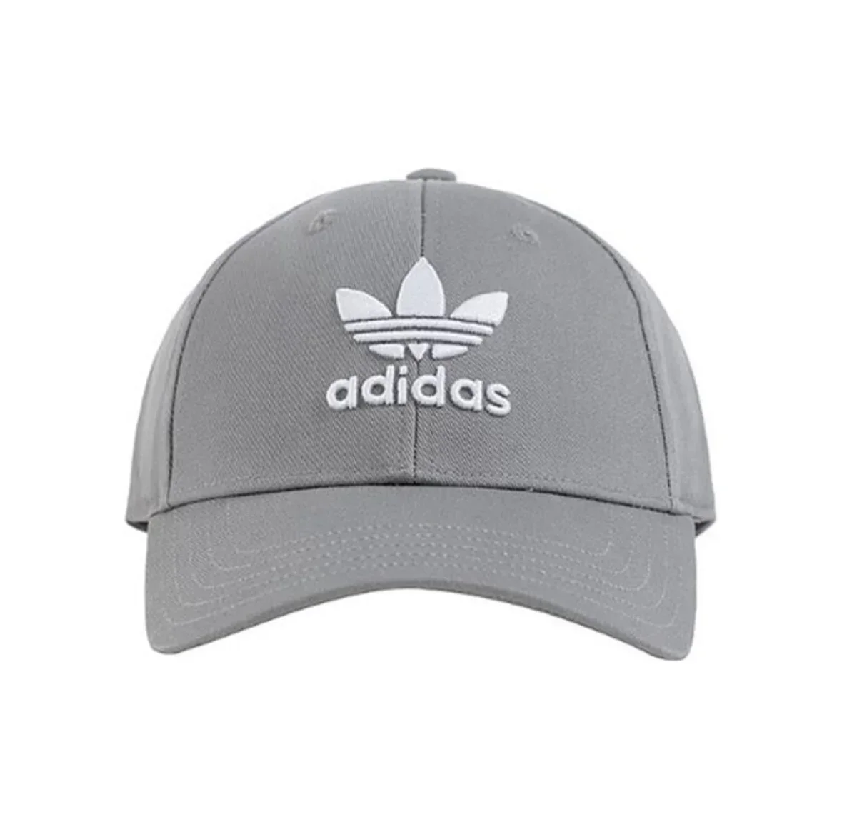 Adidas Clover Hat Embroidered Logo Baseball Cap for Men and Women Suitable for Head Circumference 55-60