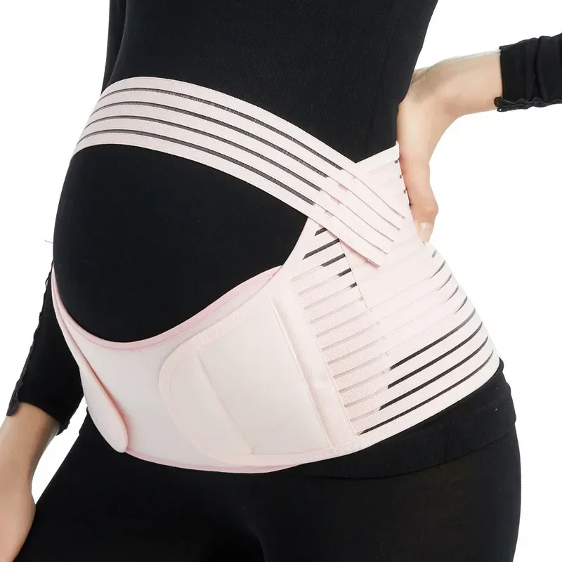 Pregnant Women Waist Support Belly Band Back Clothes Belt Adjustable Waist Care Maternity Abdomen Brace Protector Waist Belt