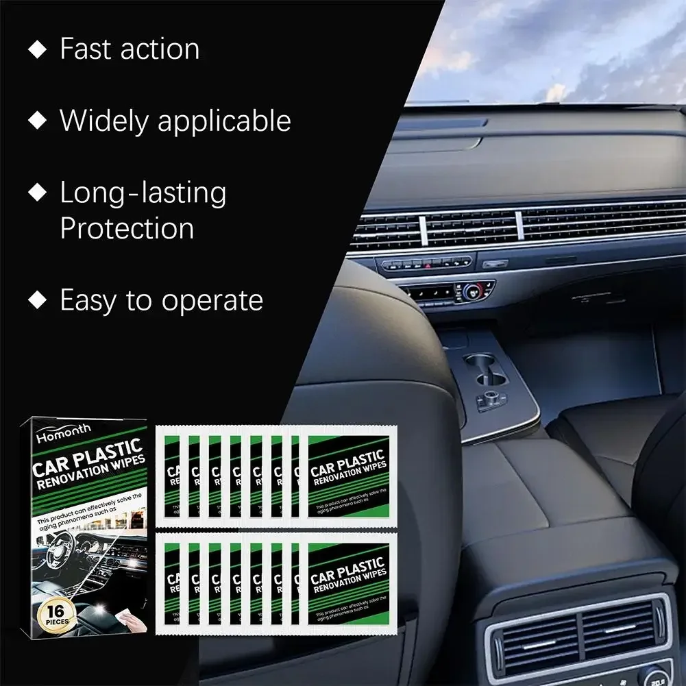 Automotive Plastic Restorer for Auto Detailing Back to Black Gloss Cleaning Products Polishing and Restoration Coating Refresher