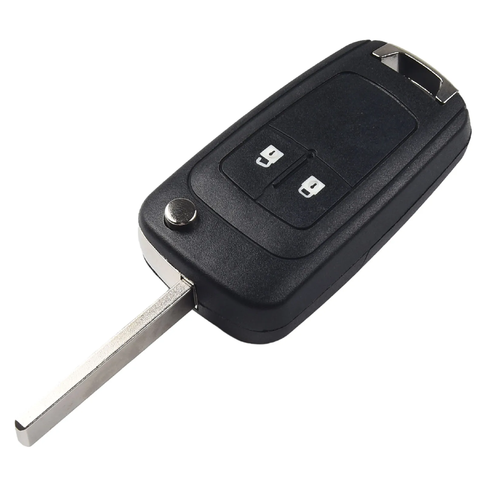 Car Key Shell 2-button Folding Key Housing Replacement Folding Key For Opel Corsa E 2014-2016 For Opel Insignia 2009-2015