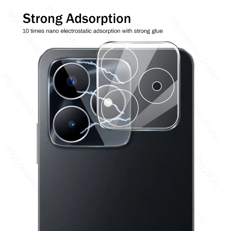 Camera Protector Case For Realme C53 4G 3D Tempered Glass Lens Cover On Realmi C53 C 53 53C 4G RealmeC53 4G RMX3760 6.74\