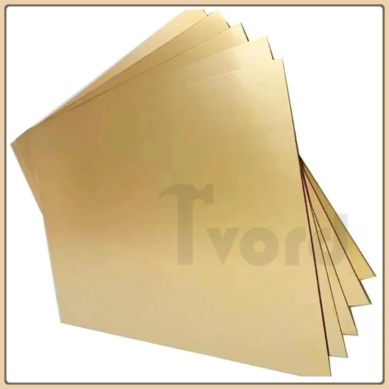 Solid Brass Plate Sheet 0.5mm 0.8mm 1mm 1.5mm 2mm 2.5mm 3mm 4mm 5mm 6mm