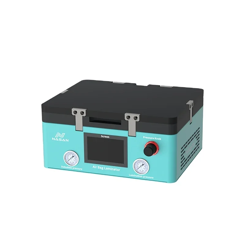 NASAN NA-SUPA ماكس 15 بوصة الترقق ومزيل الفقاعات يحتاج إلى مضخة تفريغ خارجية لإصلاح شاشة منحنية مسطحة للهاتف الجدول