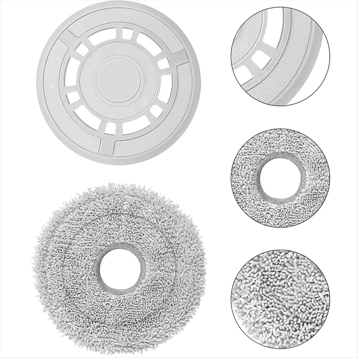 AAAL Piastre per panni per mop per X20+, per parti L10s Pro Gen 2/ L10 Ultra/ L10S Pro/L10S Ultra/ L10 Prime/ X20 Pro