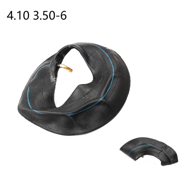 Wheelbarrow Scooter Mowers Inner Tube 4.10/3.50-6 4.00/3.50-6 tire tube with Straight Valve Stem for e-Bike Mini Motorcycle