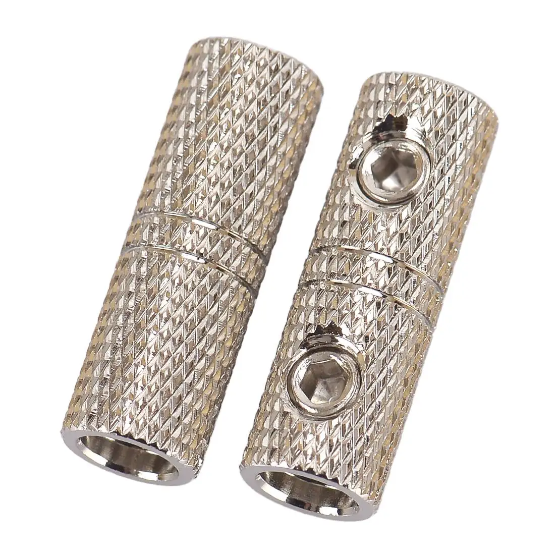 2Pcs Audio Power Cord Line Cable Harness Extension Terminal 8 Gauge Input Output Wire Adapter Connector Coupler Joiner 8GA
