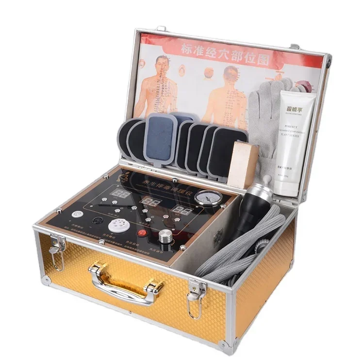 

Meridian master health care instrument hualin dds bio electric massage therapy