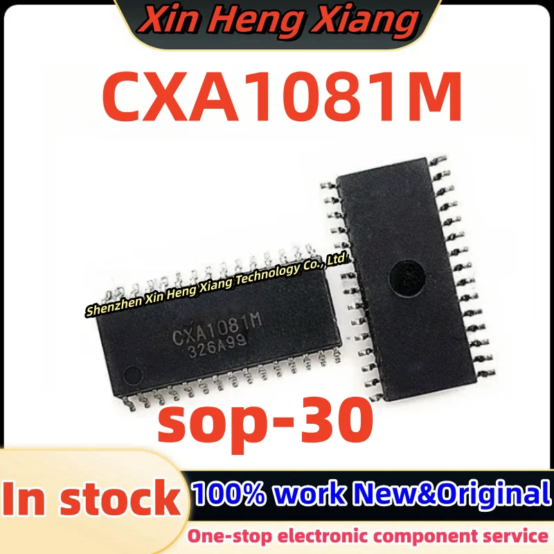 (5-10pcs)CXA1081 CXA1081M is packaged with a sop-30 LCD chipset