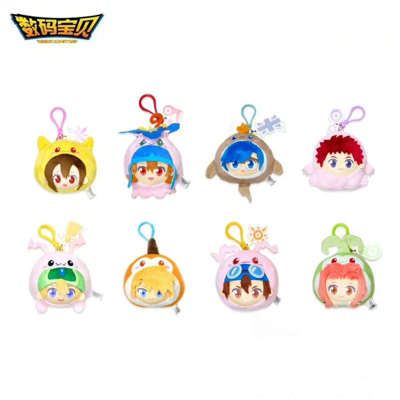 

Original Digimon Adventure Series Dango Plush Toy Blind Box Trendy Collectible Doll Bag Pendant Ornament Cute Toy Gift For Fans