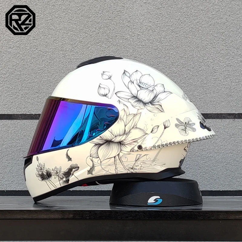 casco-da-moto-per-adulti-orz-s802-adatto-sia-per-uomini-che-per-donne-casco-integrale-imitazione-racing-omologato-dot