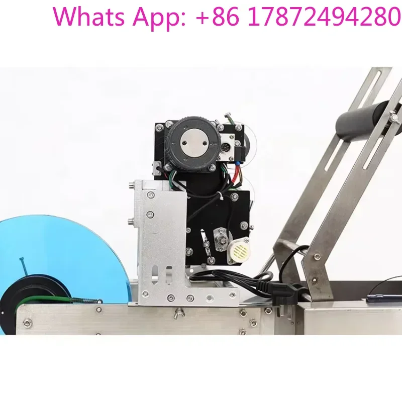MT-50 Taletop Semi Automatic Round  Bottle Laeling Machine With Date Code Printer
