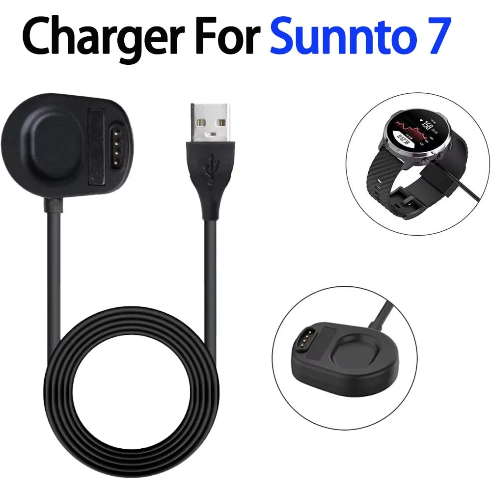 

Replacement Charger Compatible with Suunto 7 USB Smartwatch Charging Dock