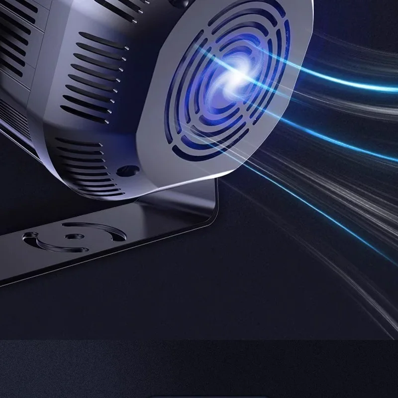 Butoy 200W LED Water Ripple Light Lamp DMX Control Water Wave Lights for Wedding Christmas Decoration Water Projector Lighting