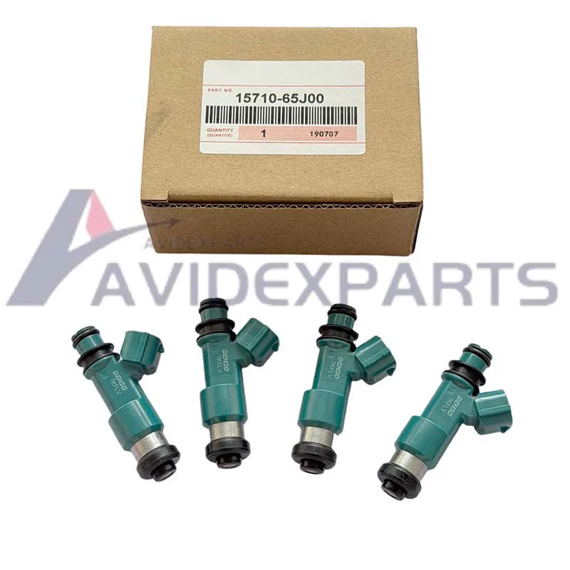 

4pcs 15710-65J00 For Suzuki SX4 2.0L L4 2007 2008 2009 Fuel Injectors Fuel Nozzle 15710 65J00