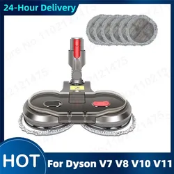 Dyson v7 v8 v11 v10 v15掃除機用のmopヘッド布水タンク,家電アクセサリー モップヘッド+モップ+タンク付属品ダイソンV 7 V 8 V 11 V 10 V 15掃除機用家電部品に適用