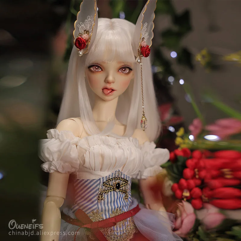 BJD Doll Miwa Small 1/3  Body The Cutest Way To Stick Your Tongue Out Meet You'll Love It Ball Jointed Doll