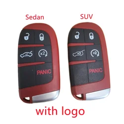 5Buttons Smart Remote Key Shell for Scat Pack/392/DAYTONA/HEMI/Challenger/VIPER/Hellcat SRT/Redeye/Demon 170/RT FCC M3N-40821302