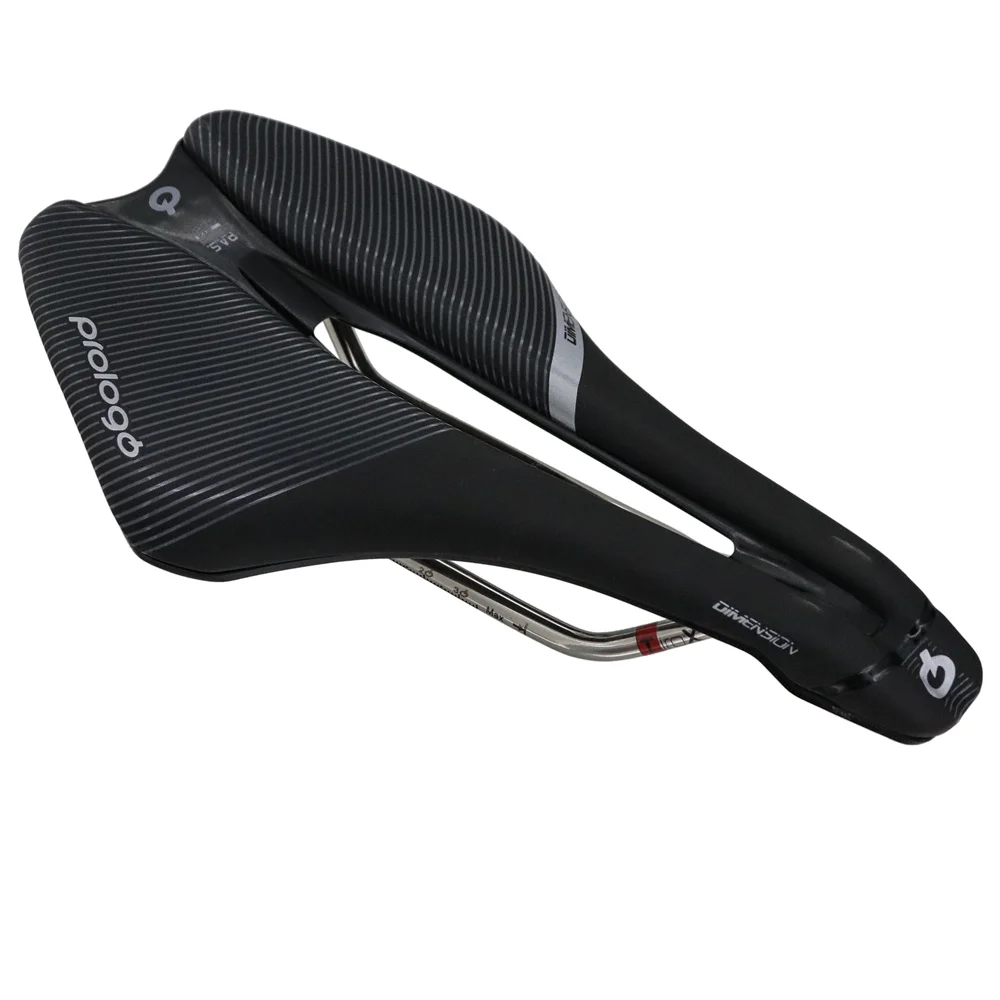 Prologo Dimension 143 T4.0/Triox Rail Road Bike Saddle Hollow Design Short Nose Saddle Black